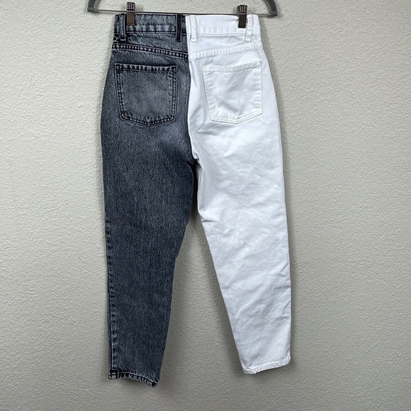 Revice True Love Checkmate Jeans Grey White Straight Button Fly Sz 26 - Picture 6 of 16